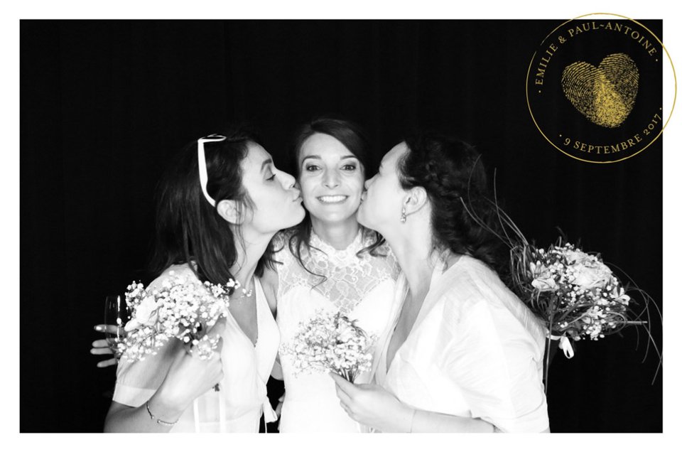 Mariage noir et blanc