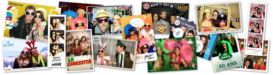Photo booth tirages illimités